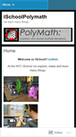 Mobile Screenshot of ischoolpolymath.com